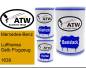 Preview: Mercedes-Benz, Lufthansa Gelb Flugzeug, 1639: 500ml Lackdose + 500ml Klarlack + 250ml Härter - Set, von ATW Autoteile West.